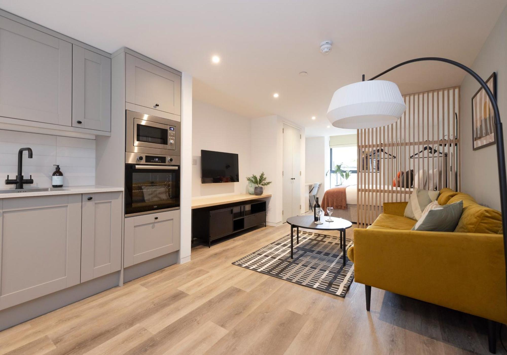Charming Studios Near Holyrood Park & Calton Hill EDI Kamer foto