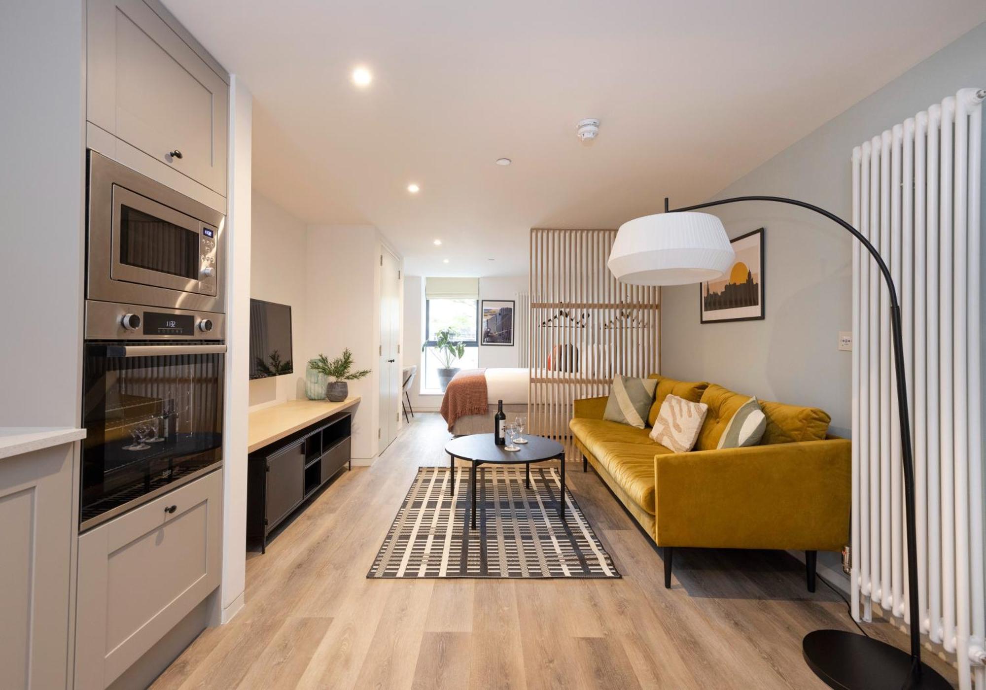 Charming Studios Near Holyrood Park & Calton Hill EDI Kamer foto