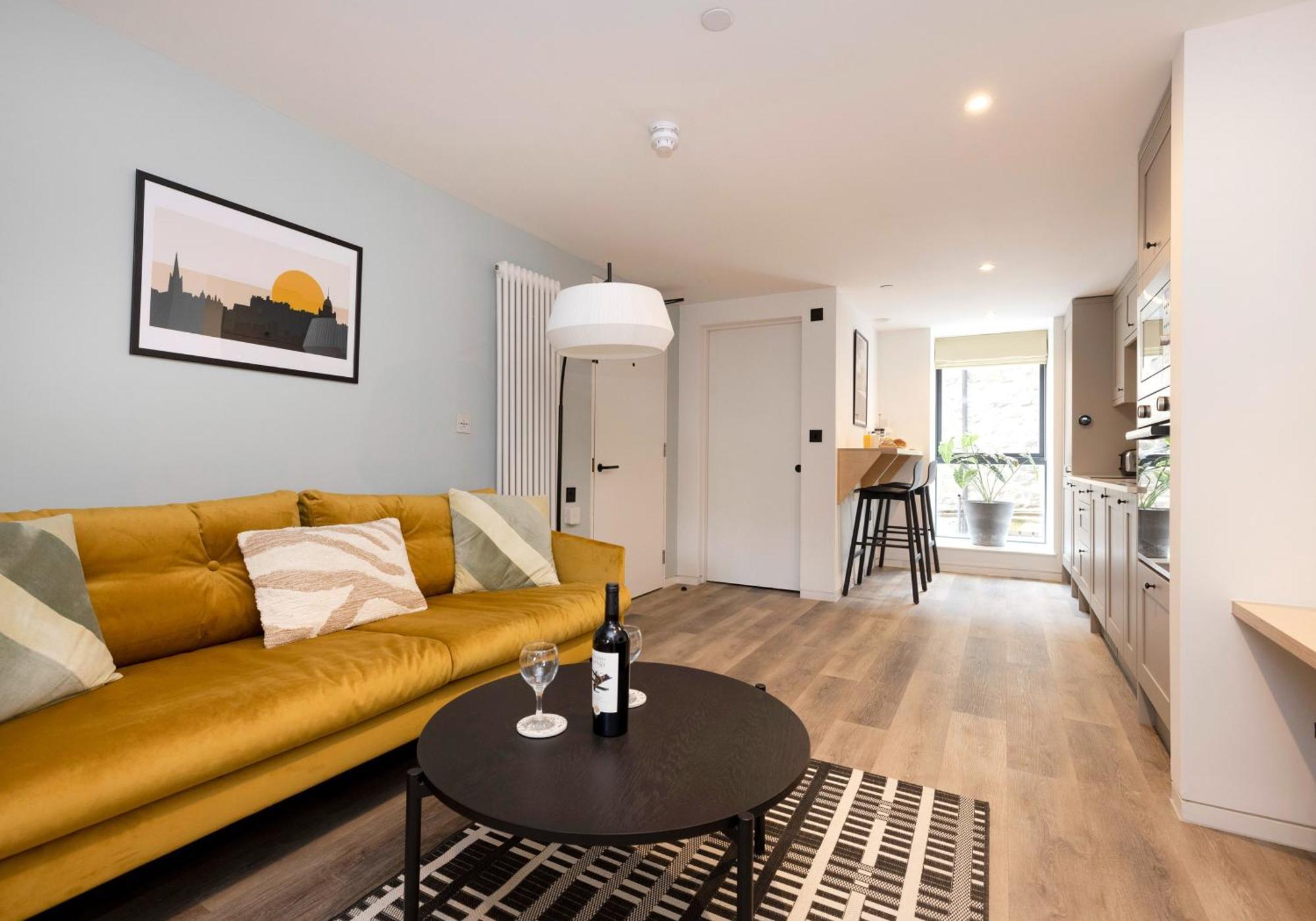 Charming Studios Near Holyrood Park & Calton Hill EDI Kamer foto